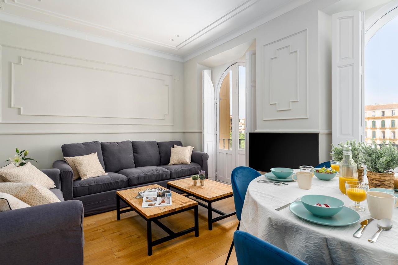 Apartamento Plaza De La Merced 4 Habitaciones マラガ エクステリア 写真